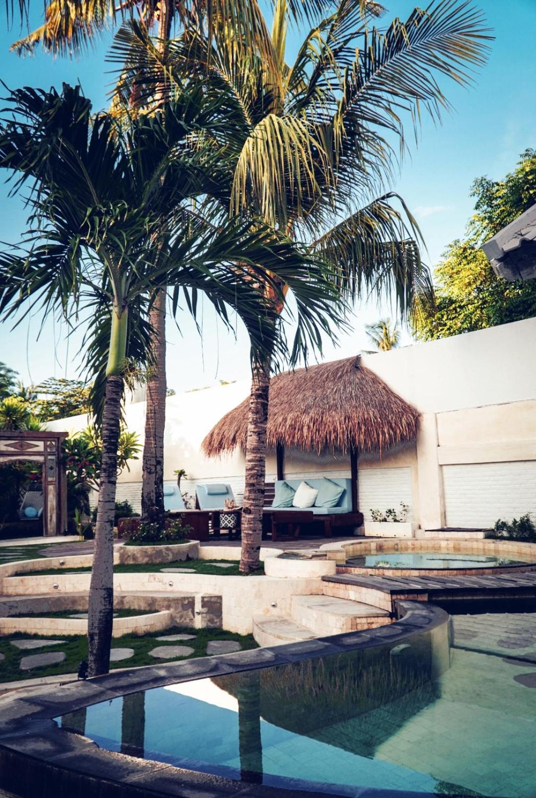 The White Key Luxury Villas Gili Trawangan Exteriör bild
