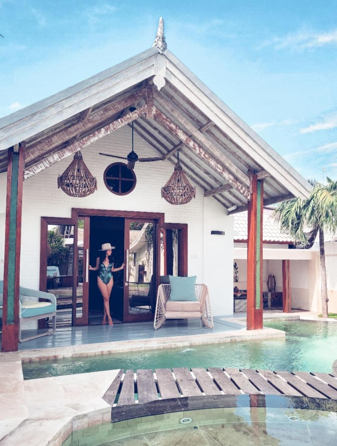 The White Key Luxury Villas Gili Trawangan Exteriör bild