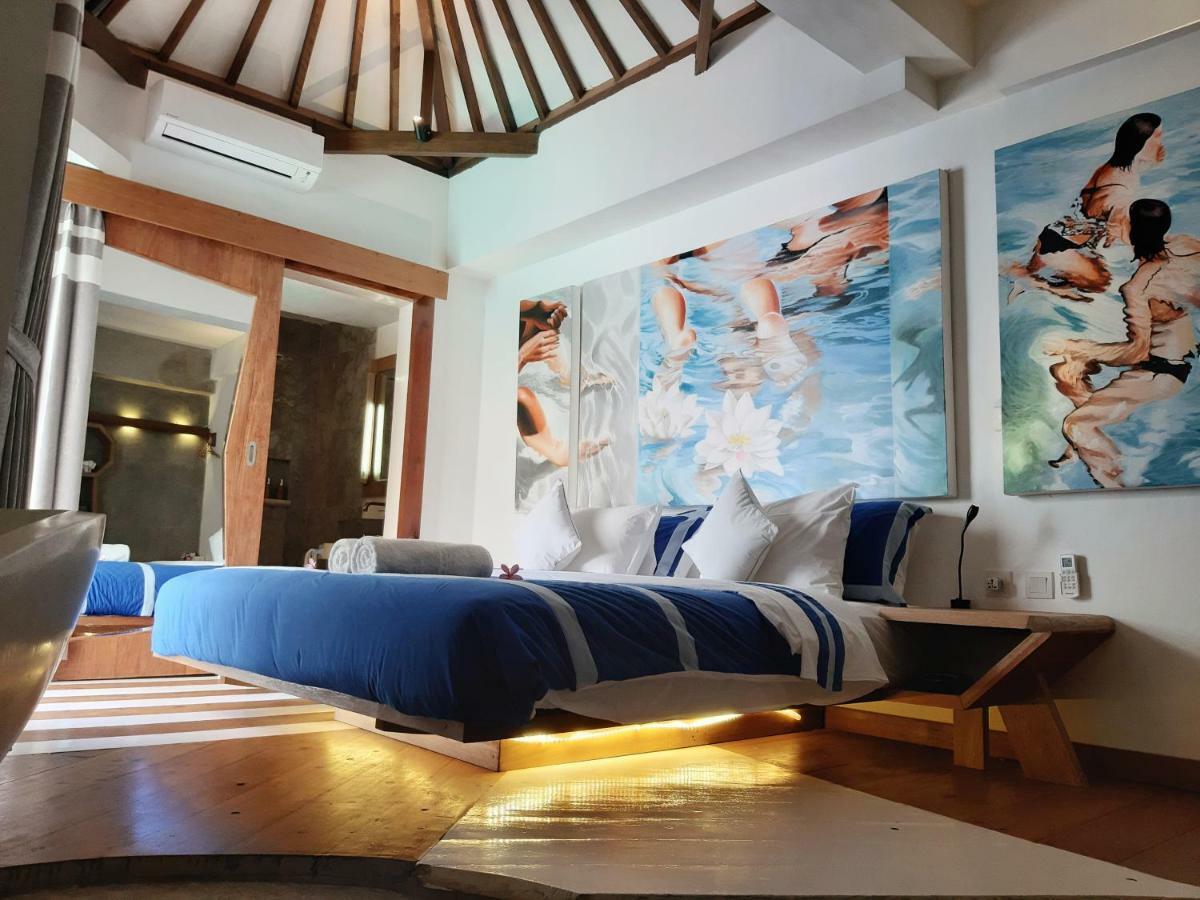 The White Key Luxury Villas Gili Trawangan Exteriör bild